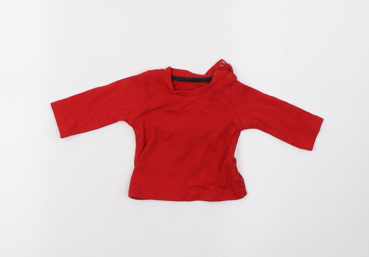 Matalan Baby Red Basic Casual Size 0-3 Months