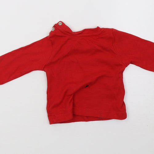 Matalan Baby Red   Basic Casual Size 0-3 Months