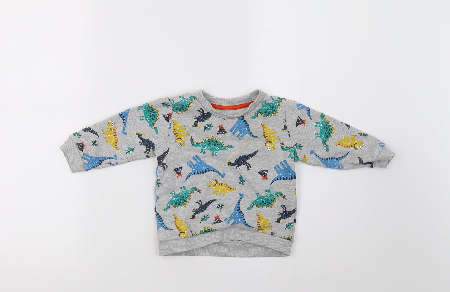 Matalan Boys Grey   Pullover Jumper Size 9-12 Months