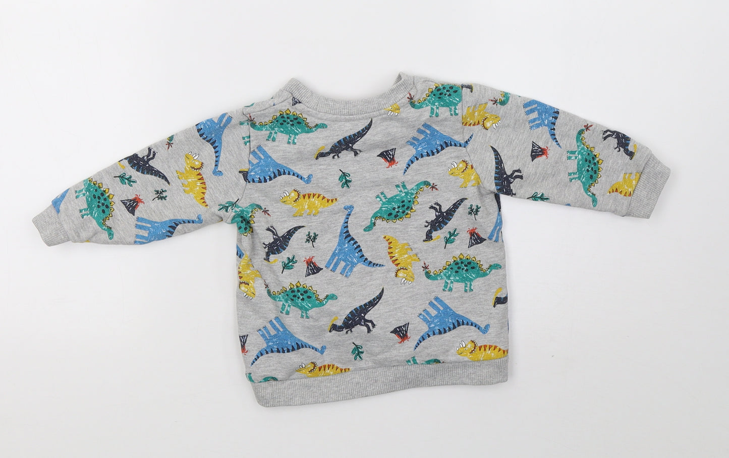 Matalan Boys Grey   Pullover Jumper Size 9-12 Months