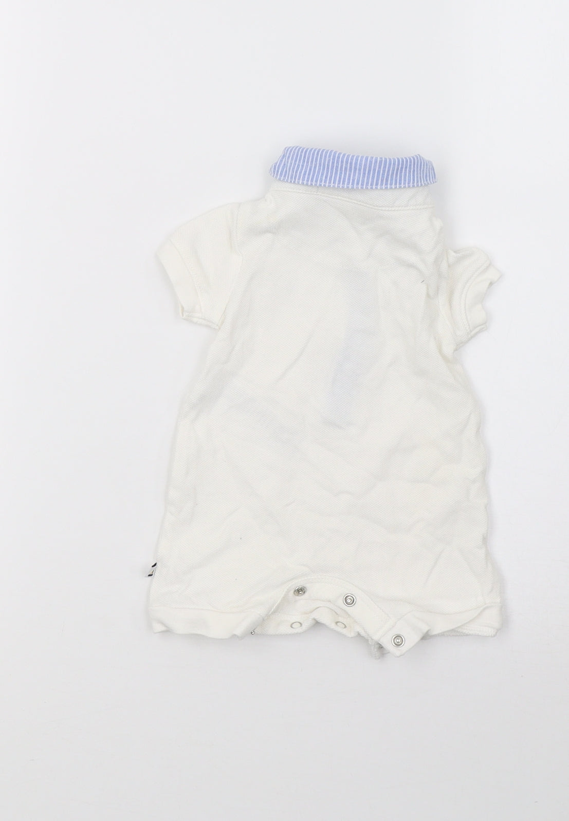 Debenhams Boys White   Babygrow One-Piece Size Newborn