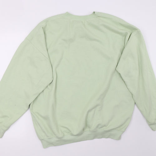 Preworn Womens Green   Pullover Sweatshirt Size XL
