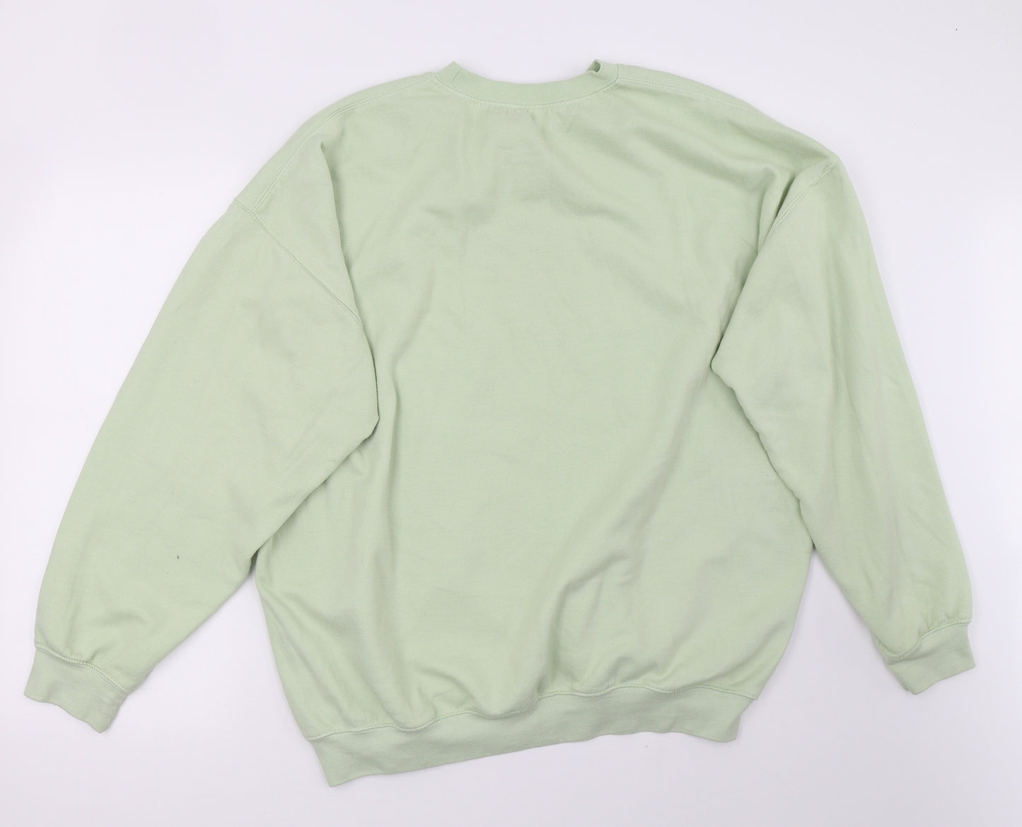 Preworn Womens Green   Pullover Sweatshirt Size XL