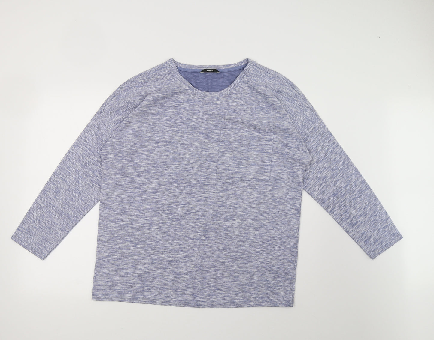 George Womens Blue   Pullover Sweatshirt Size 16