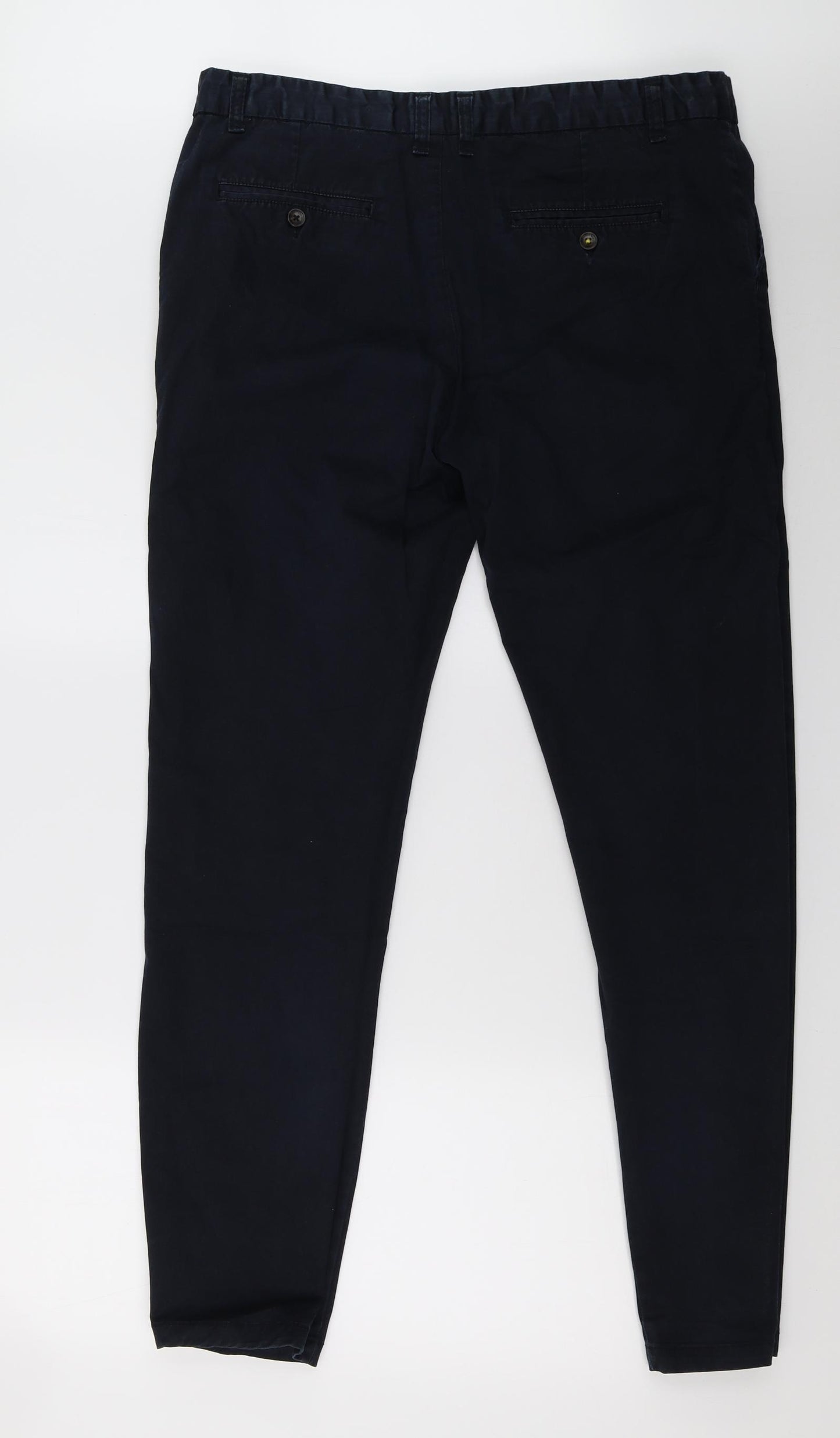larsson & co Mens Blue   Trousers  Size 36 L33 in