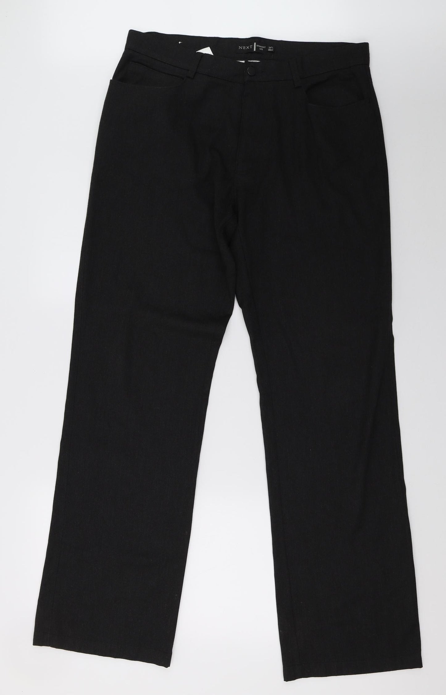 NEXT Mens Grey   Trousers  Size 34 L32 in
