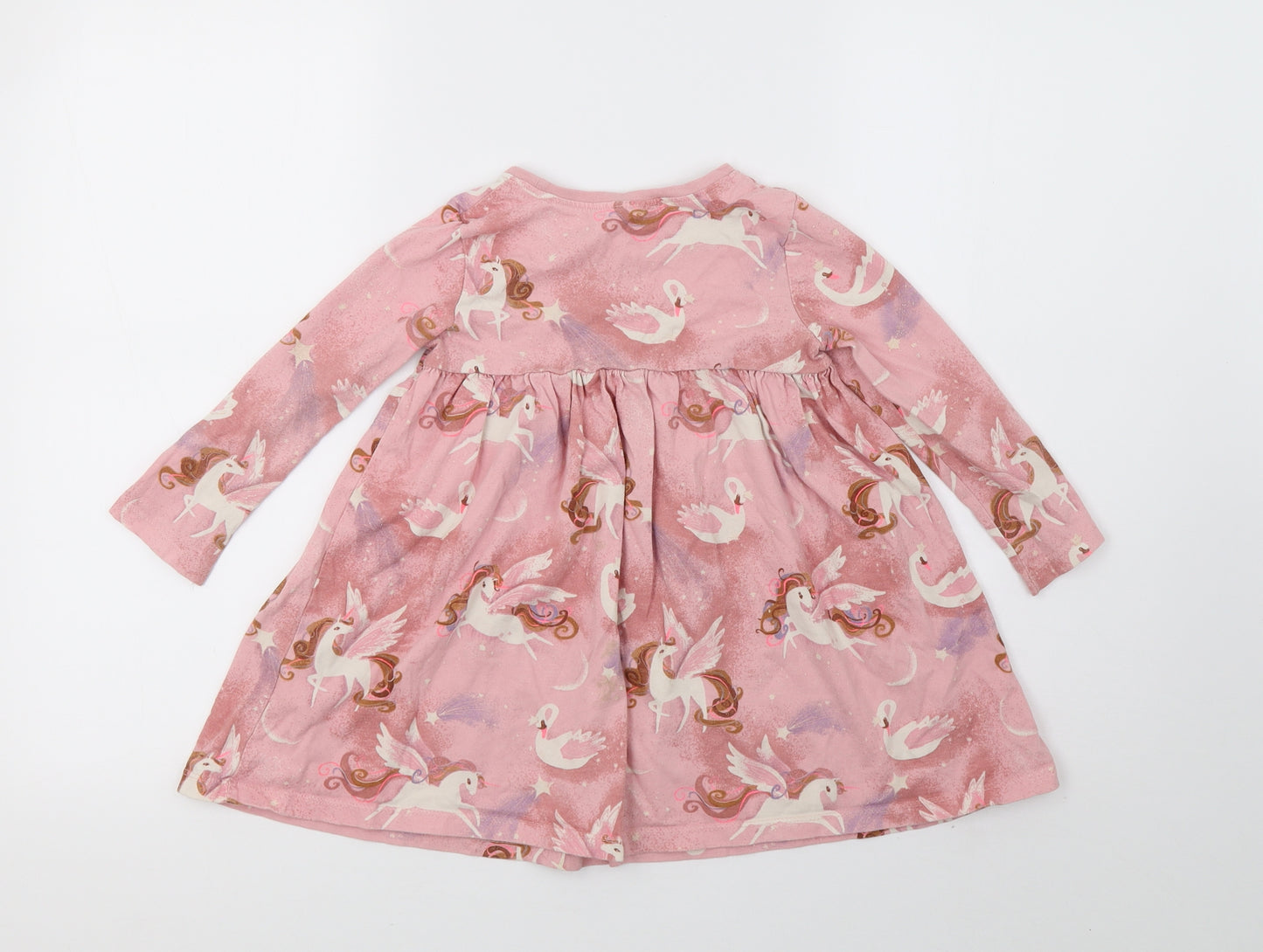 NEXT Girls Pink Polka Dot  A-Line  Size 3-4 Years