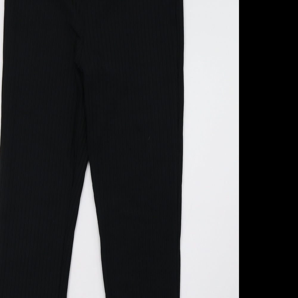 COLLUSION Womens Black   Sweatpants Trousers Size 14 L32 in