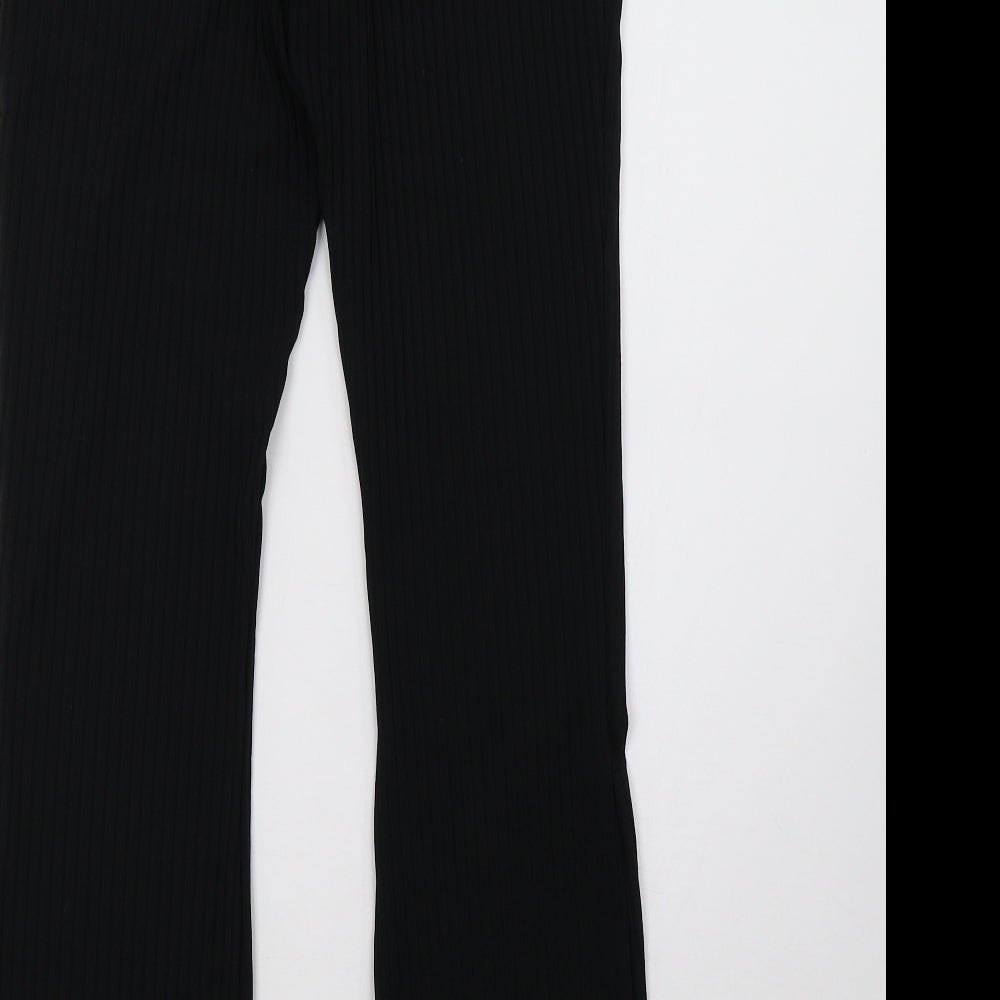 COLLUSION Womens Black   Sweatpants Trousers Size 14 L32 in