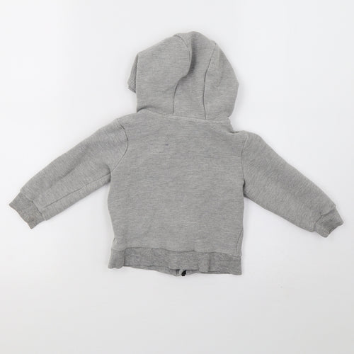 Primark Boys Grey   Basic Jacket Jacket Size 18-24 Months