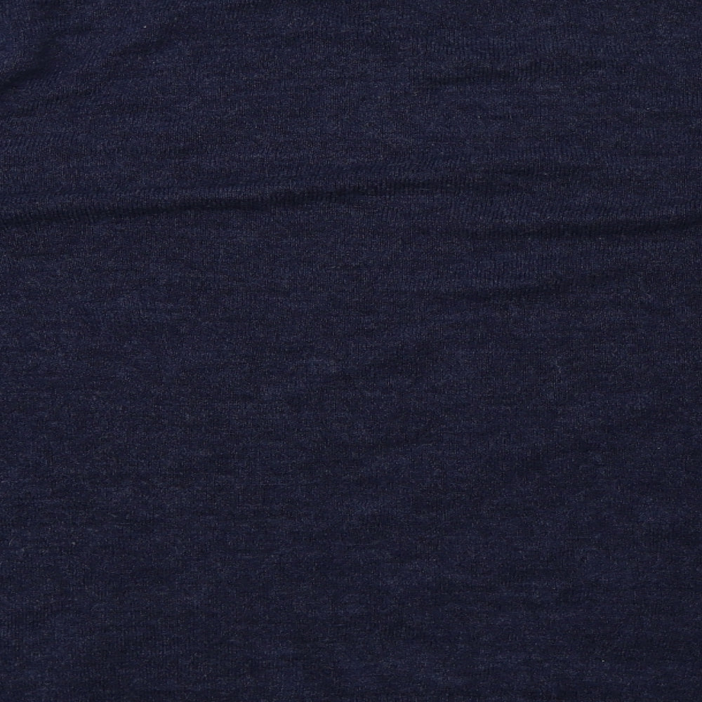 Matalan Mens Blue  Knit Pullover Sweatshirt Size XL