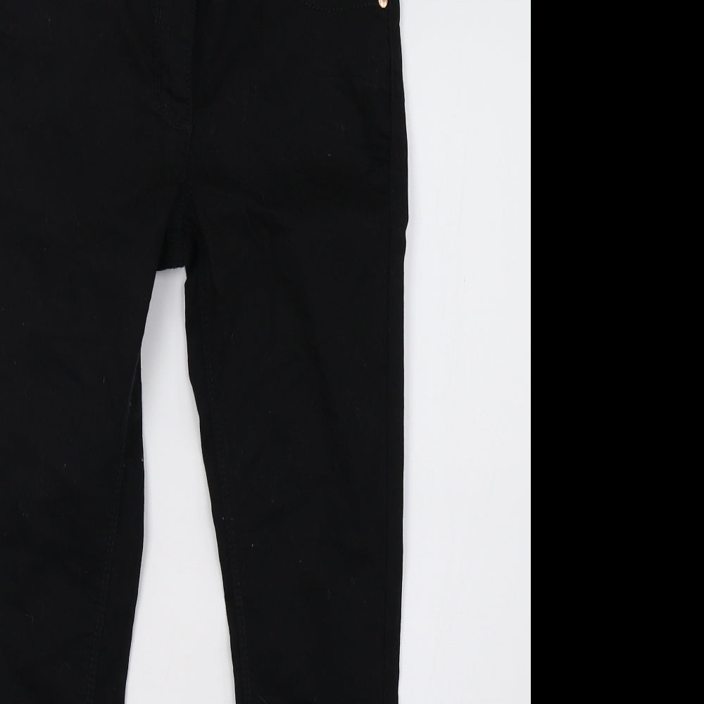 NEXT Girls Black  Denim Skinny Jeans Size 10 Years