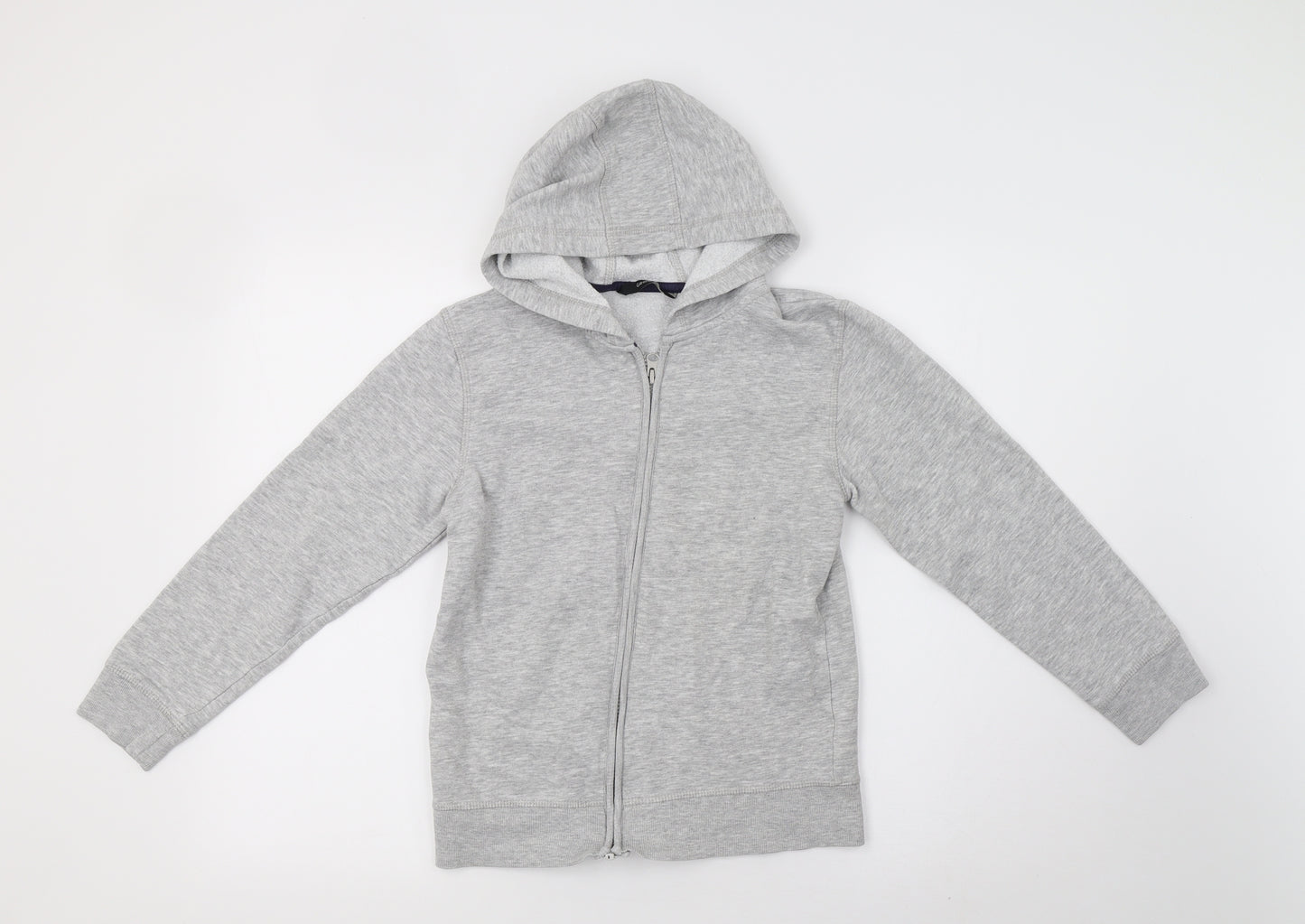 George Boys Grey   Full Zip Sweatshirt Size 9-10 Years