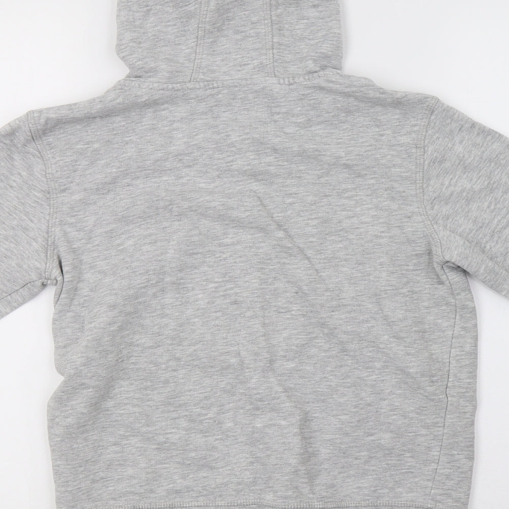 George Boys Grey   Full Zip Sweatshirt Size 9-10 Years