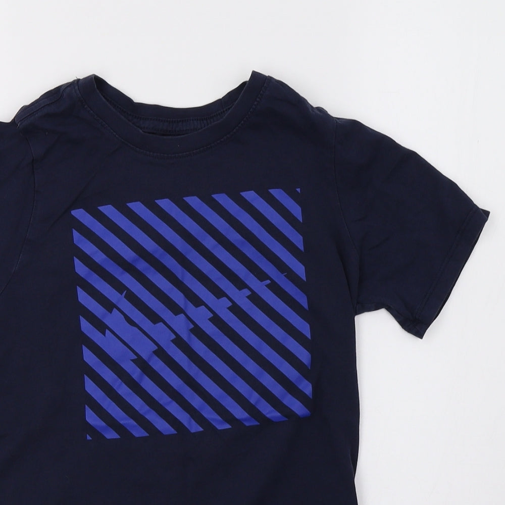 Nike Boys Blue   Pullover T-Shirt Size 10-11 Years