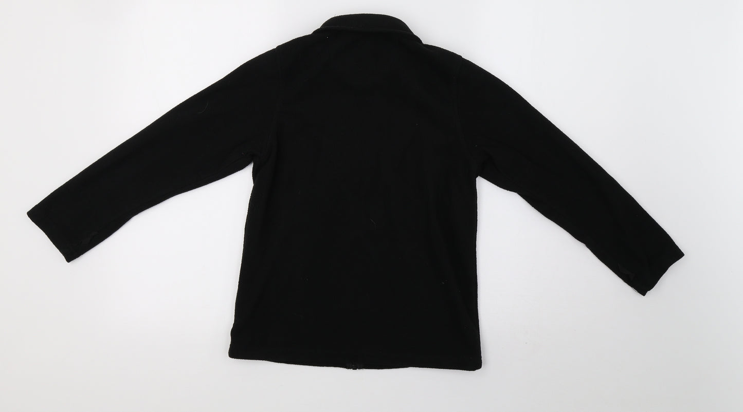 Gelert Boys Black  Fleece  Sweatshirt Size 9-10 Years