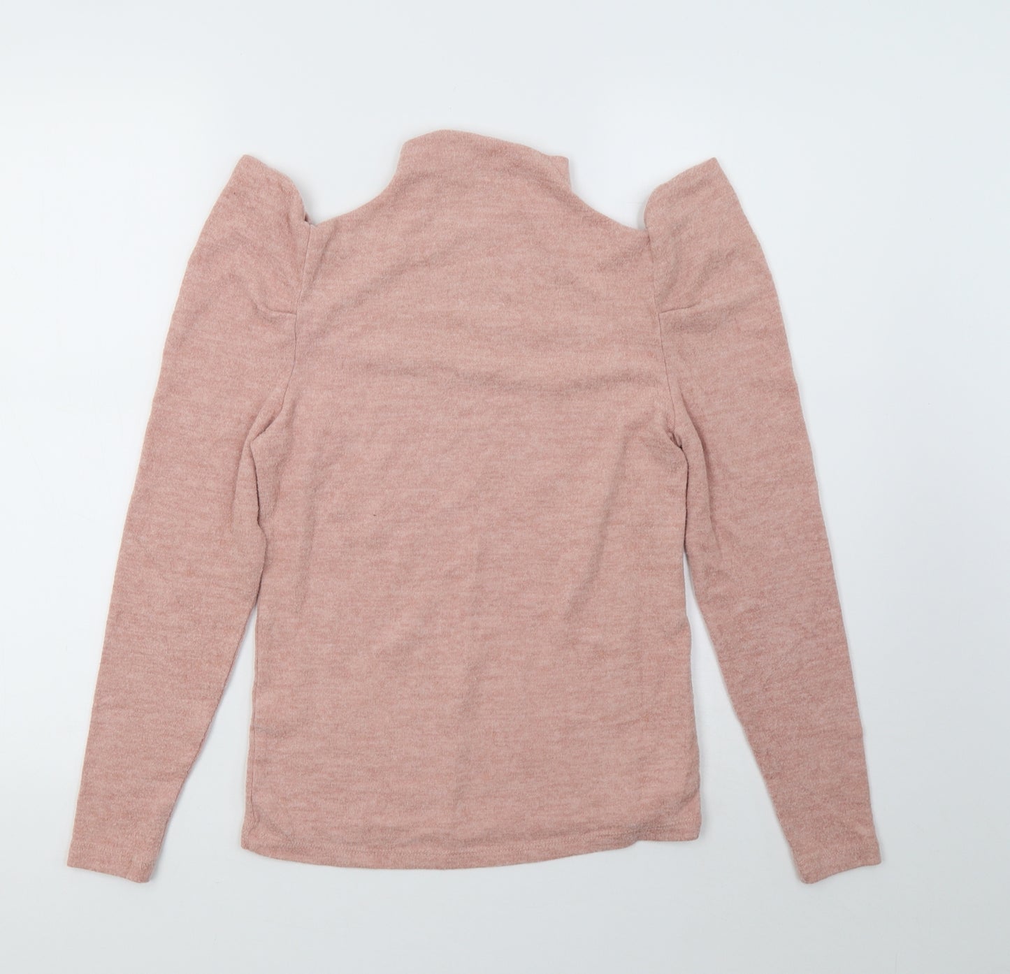Matalan Womens Pink  Knit Pullover Sweatshirt Size 8