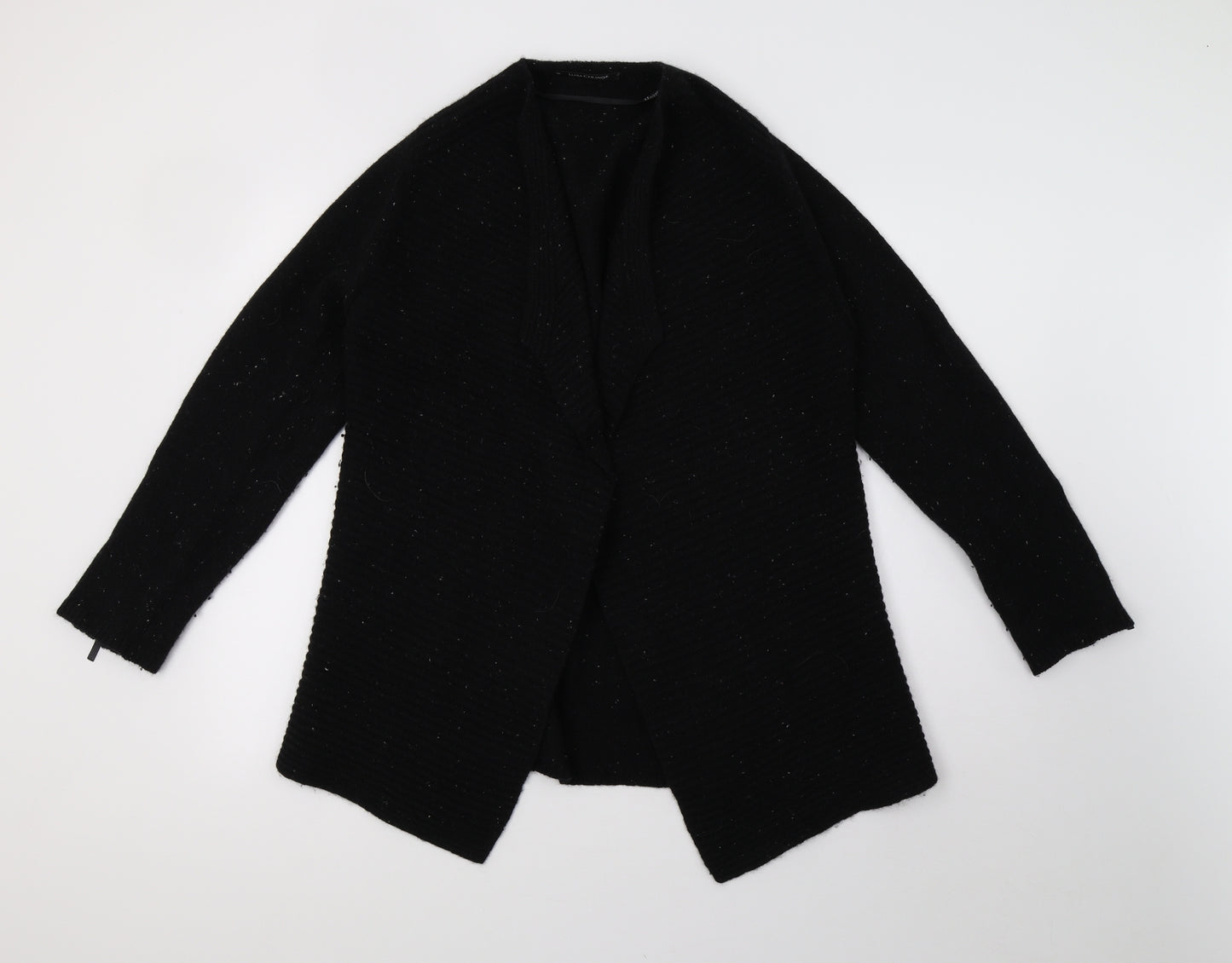 LUISA CERANO Womens Black   Cardigan Jumper Size 12