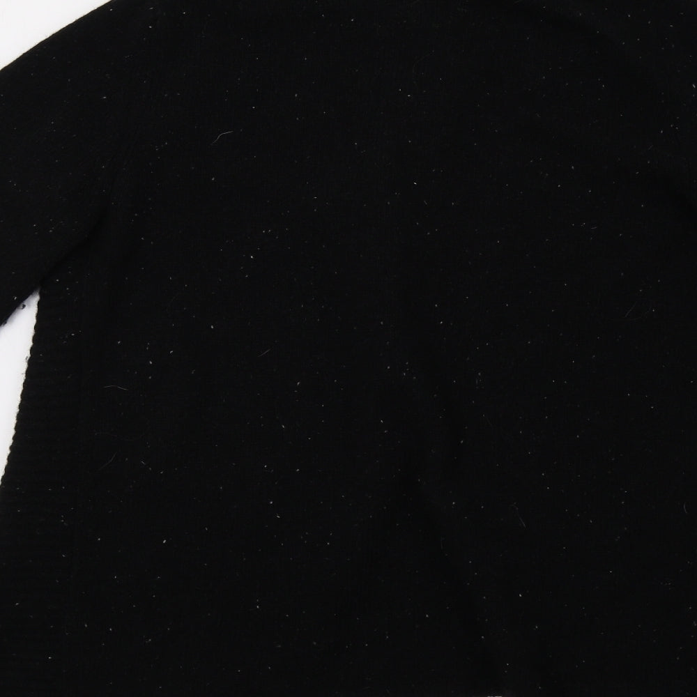 LUISA CERANO Womens Black   Cardigan Jumper Size 12