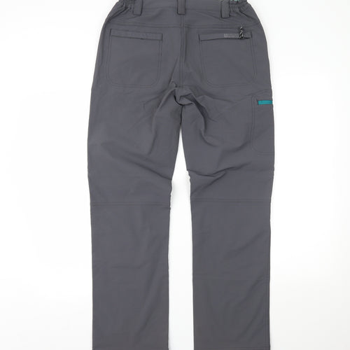Mountain Warehouse Womens Grey   Windbreaker Trousers Size 8 L29 in