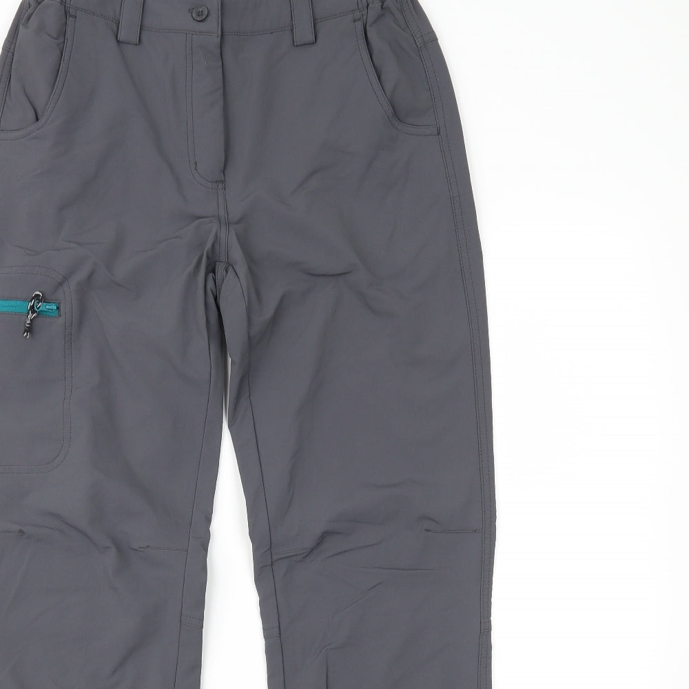 Mountain Warehouse Womens Grey   Windbreaker Trousers Size 8 L29 in
