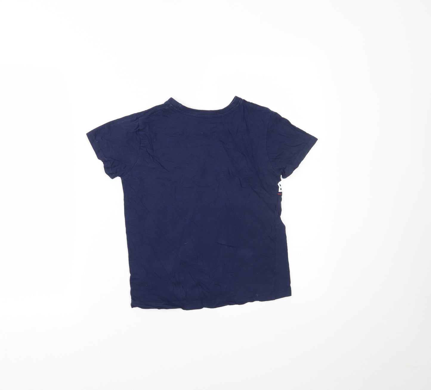Primark Boys Blue   Kimono Polo Size 7-8 Years