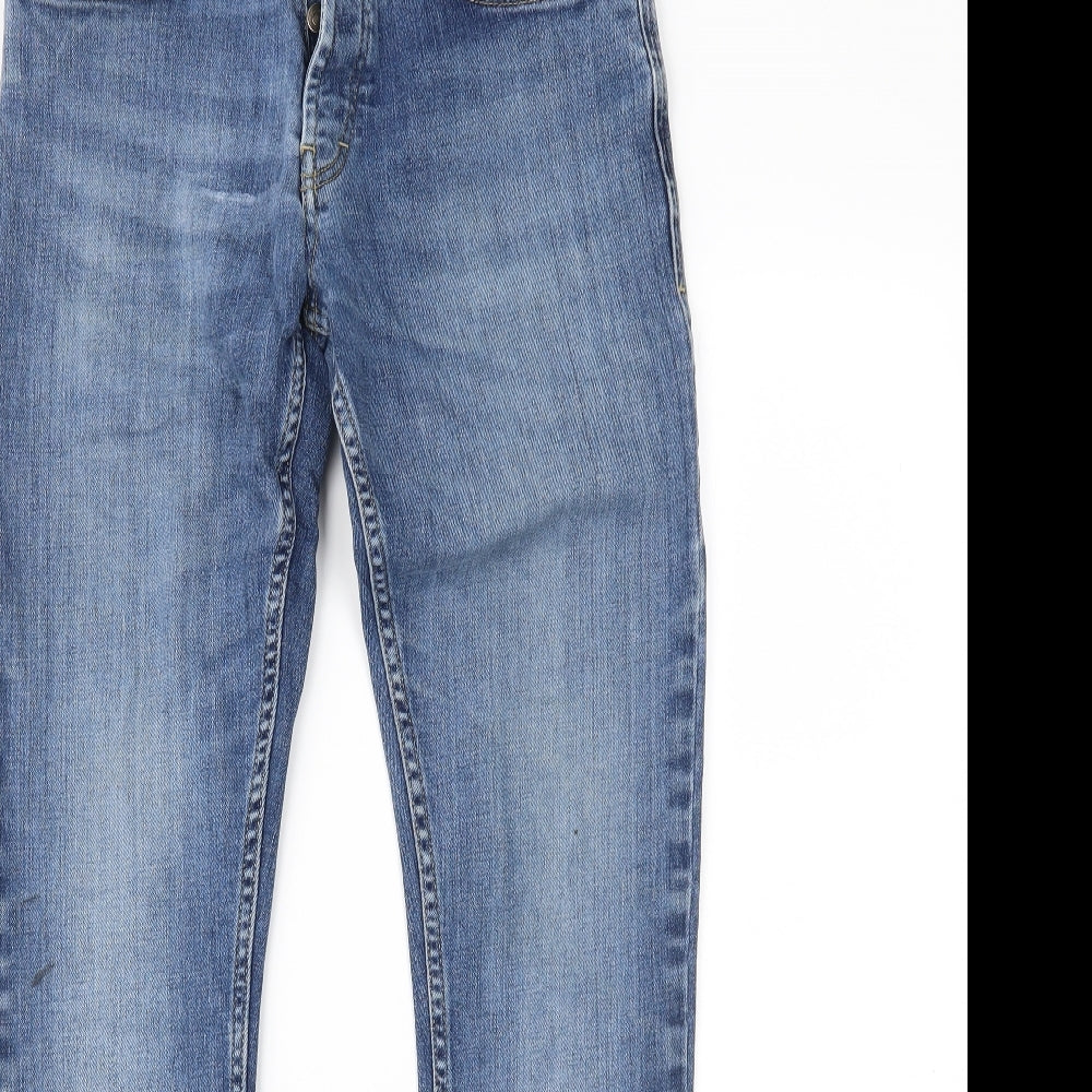 Topman Mens Blue  Denim Skinny Jeans Size 30 L28 in