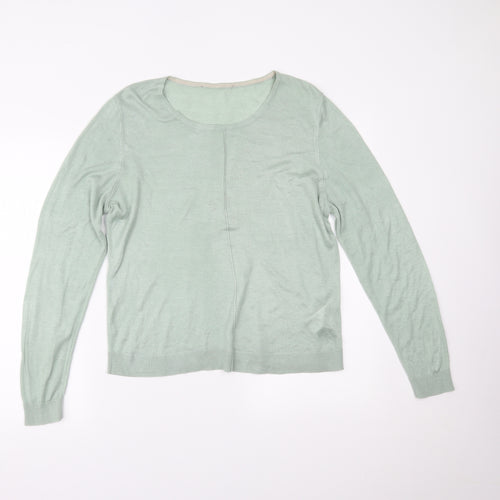 Oasis Womens Green   Basic Blouse Size 6