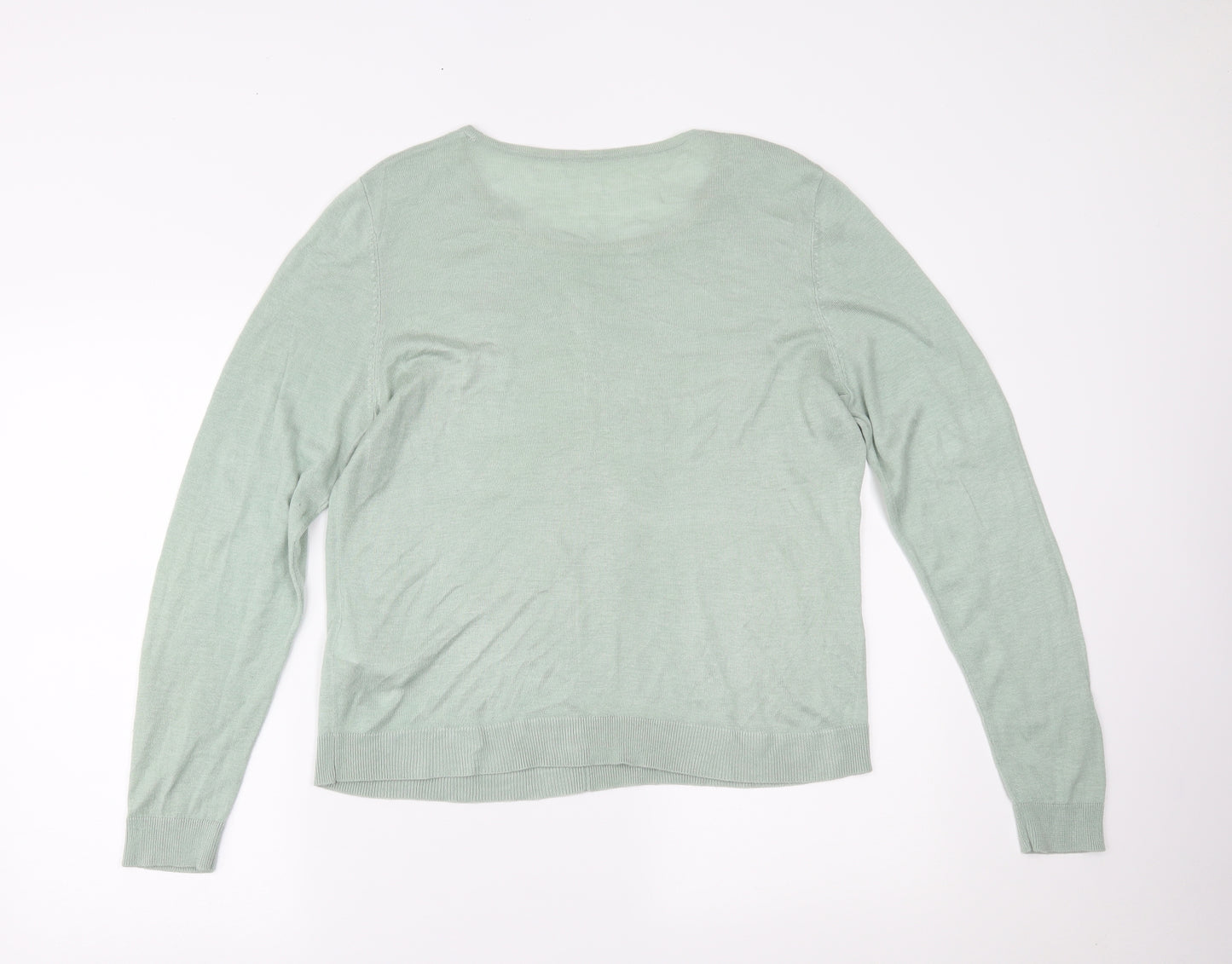Oasis Womens Green   Basic Blouse Size 6