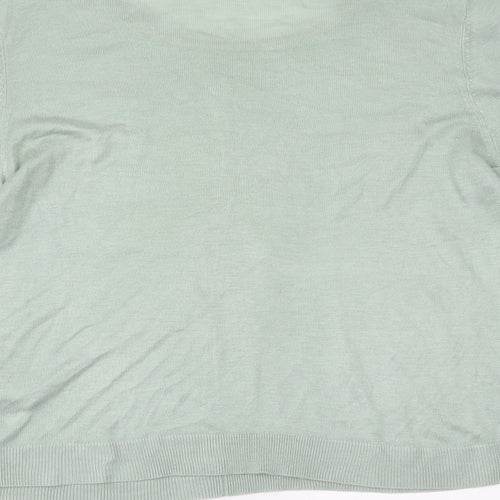 Oasis Womens Green   Basic Blouse Size 6