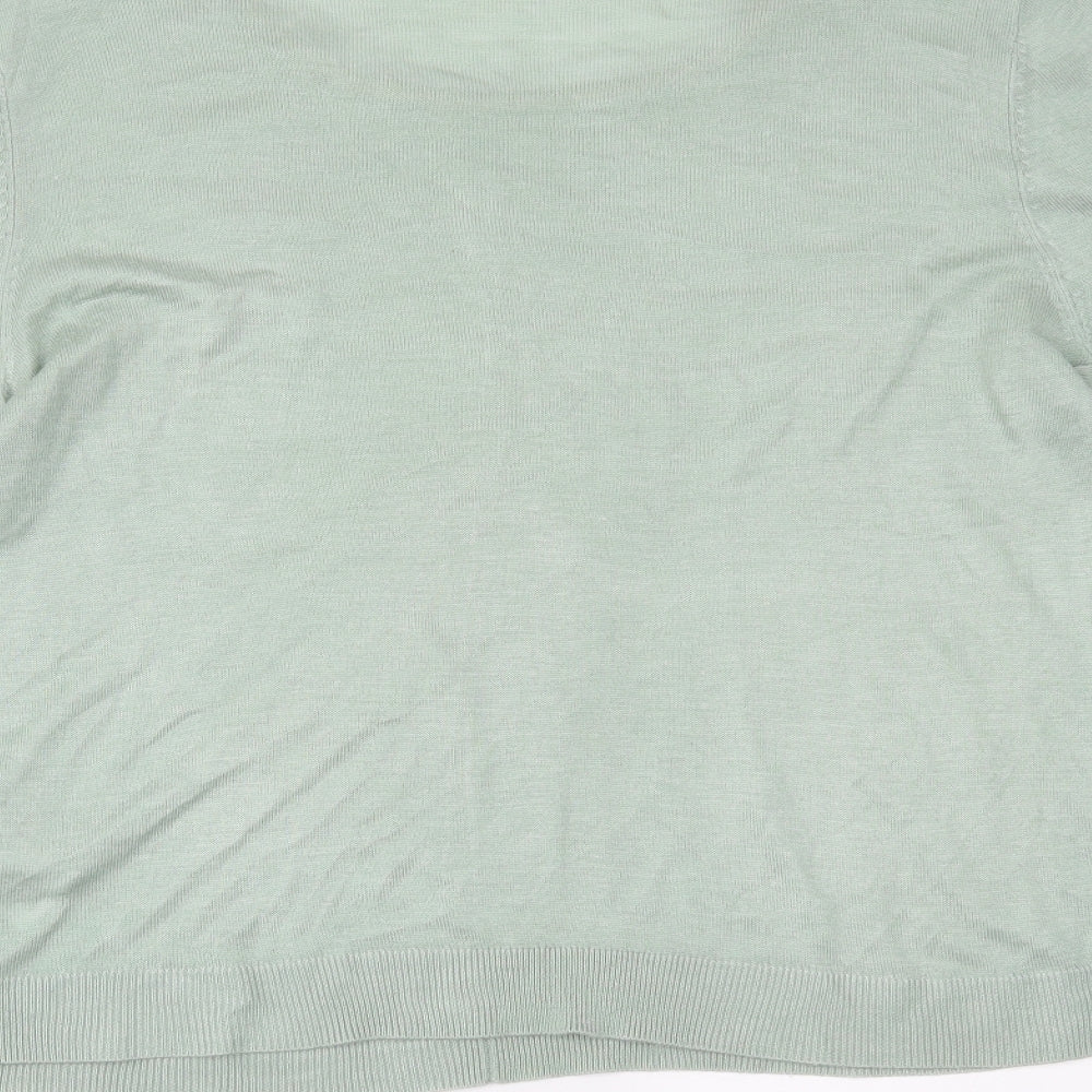 Oasis Womens Green   Basic Blouse Size 6