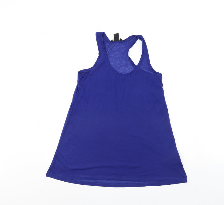 H&M Womens Blue Basic Tank Size XS