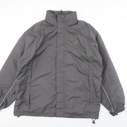 Frostbite Mens Grey   Rain Coat Coat Size 2XL