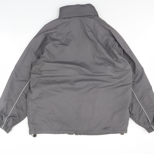 Frostbite Mens Grey   Rain Coat Coat Size 2XL