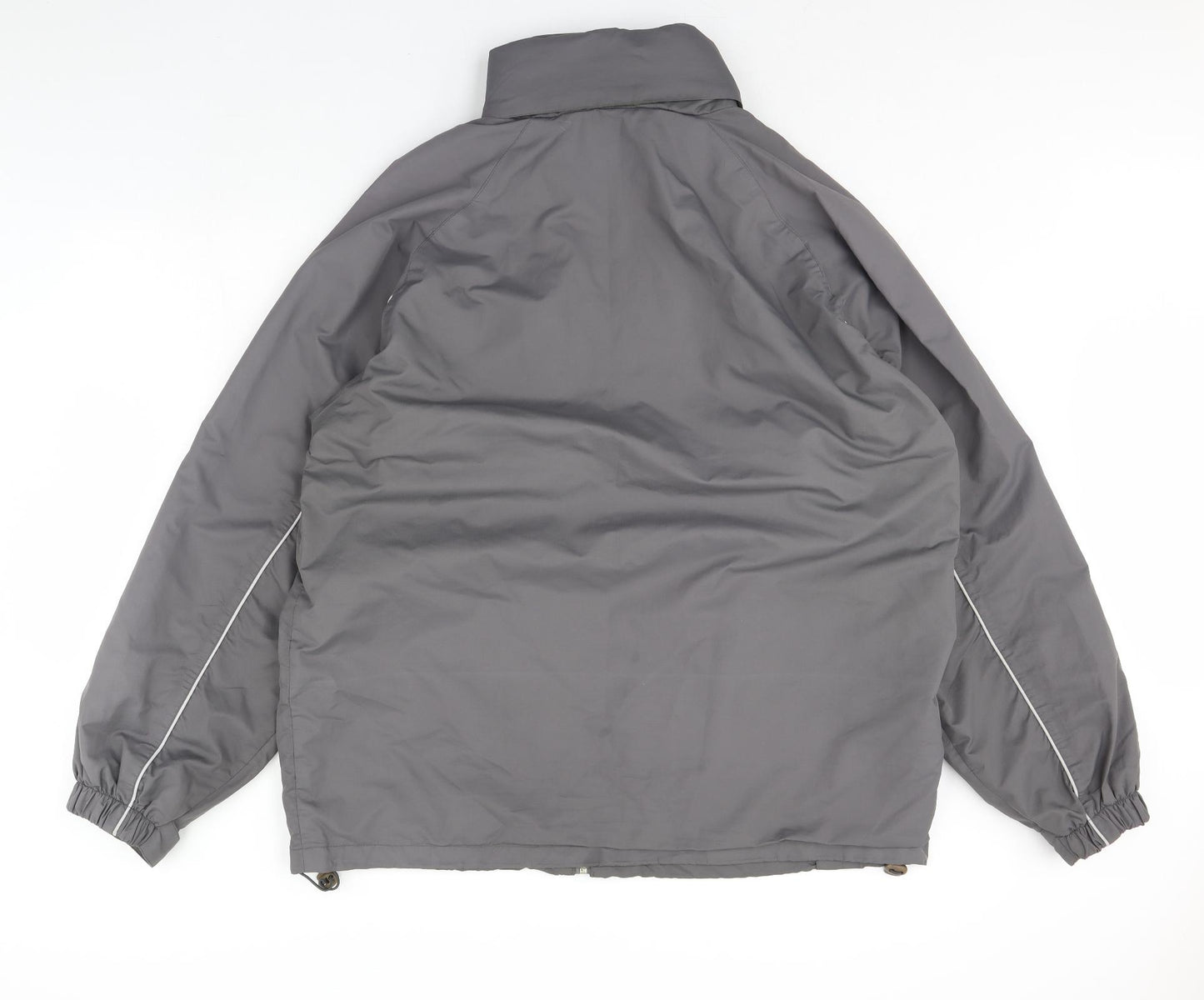 Frostbite Mens Grey   Rain Coat Coat Size 2XL