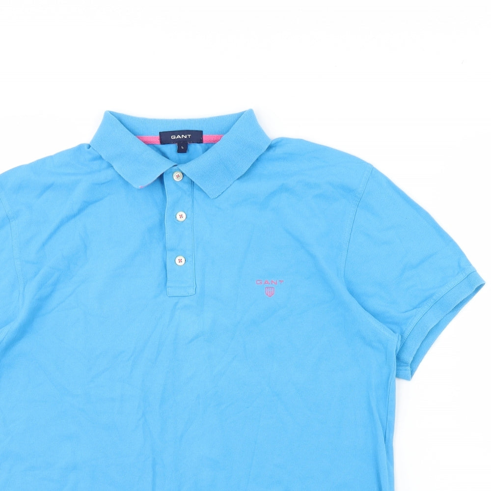 GANT Mens Blue    Polo Size L