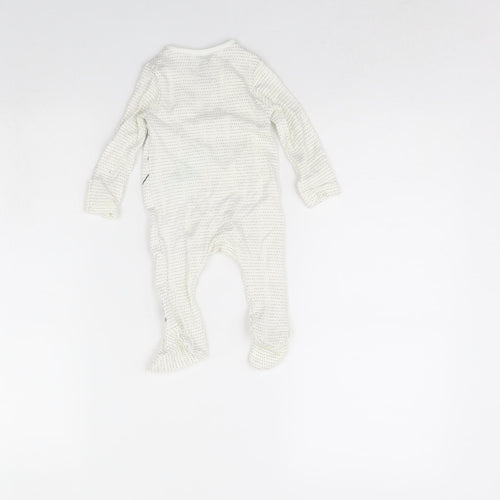 F&F Baby Ivory Polka Dot  Babygrow One-Piece Size 0-3 Months  - save the Amazon