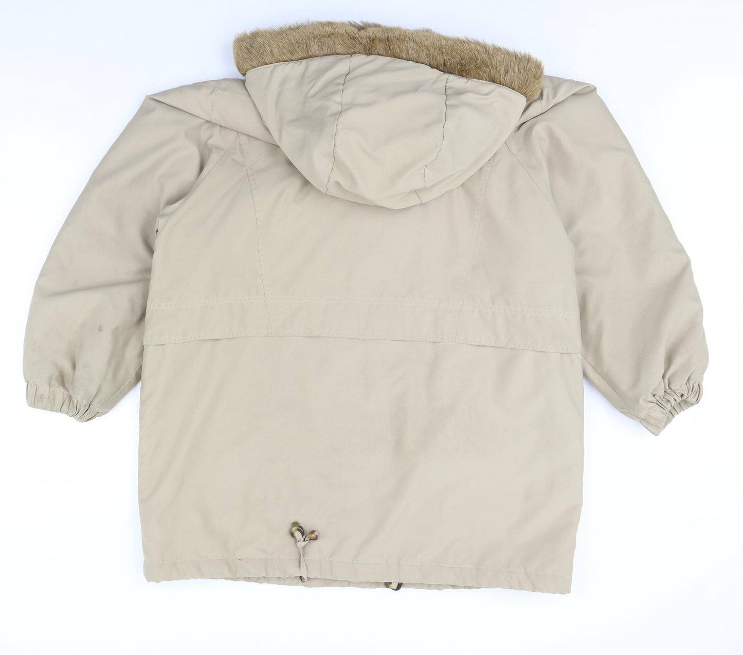 st Michael Womens Beige   Overcoat Coat Size 16