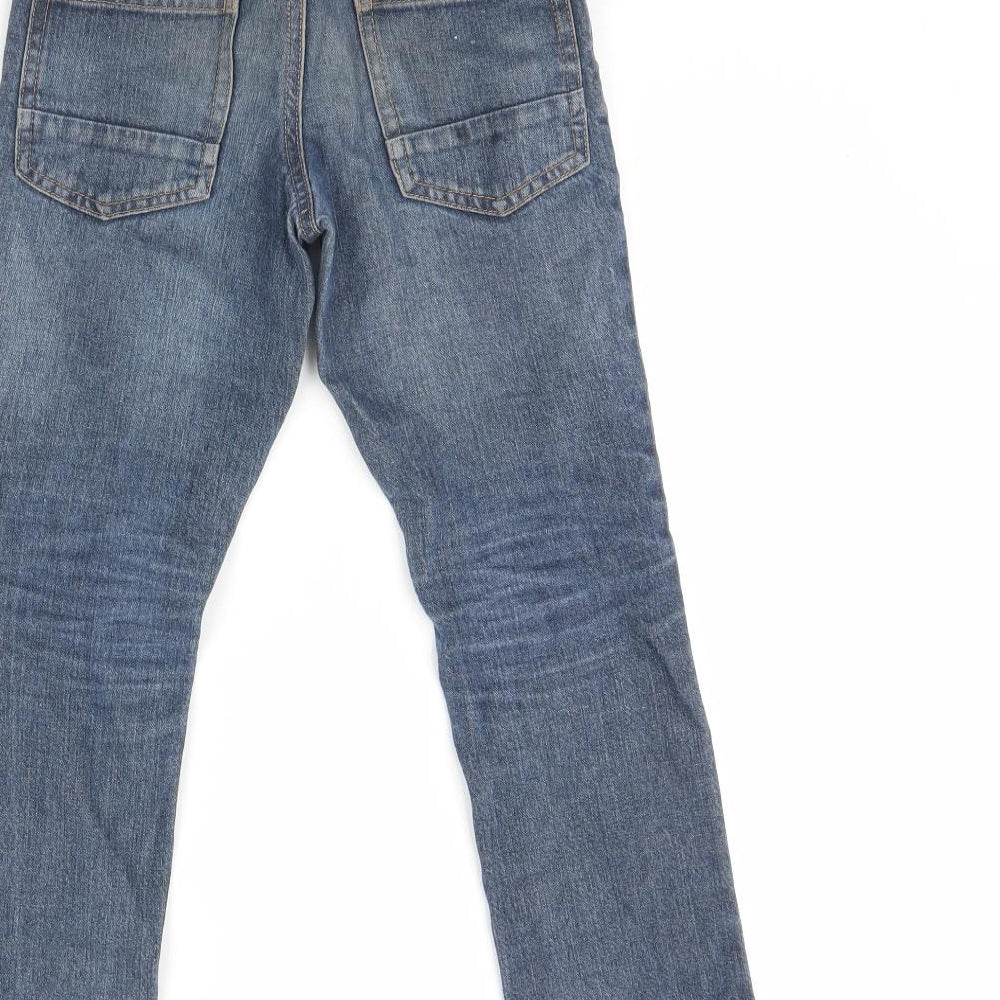 George Boys Blue  Denim Straight Jeans Size 7 Years