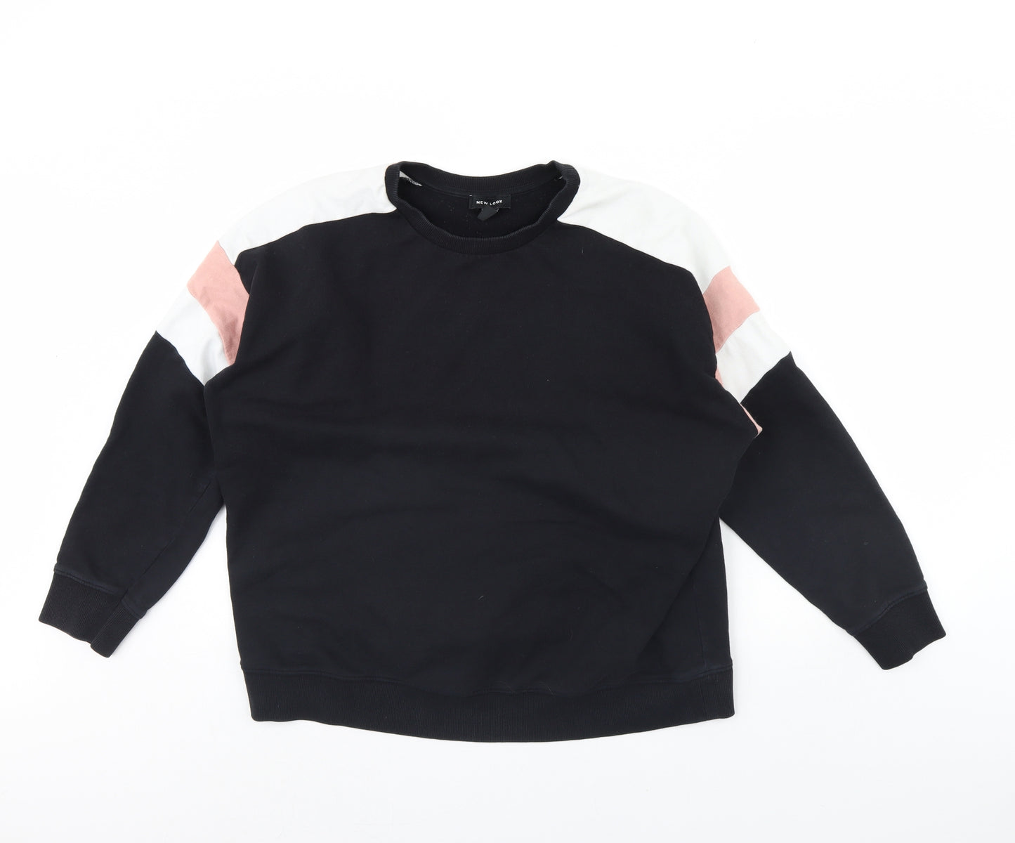 New Look Womens Black   Pullover Jumper Size L