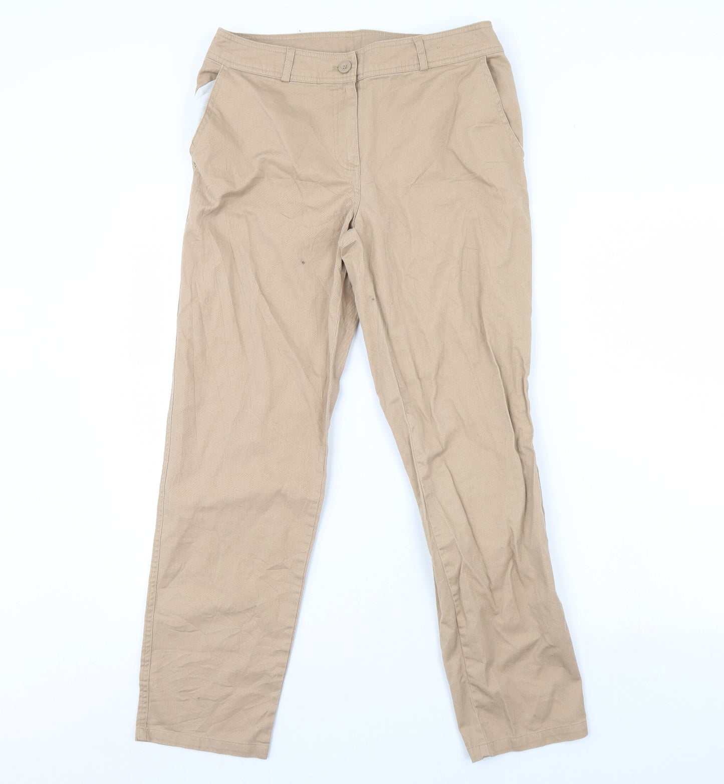 Preworn Womens Brown   Trousers  Size 10 L30 in
