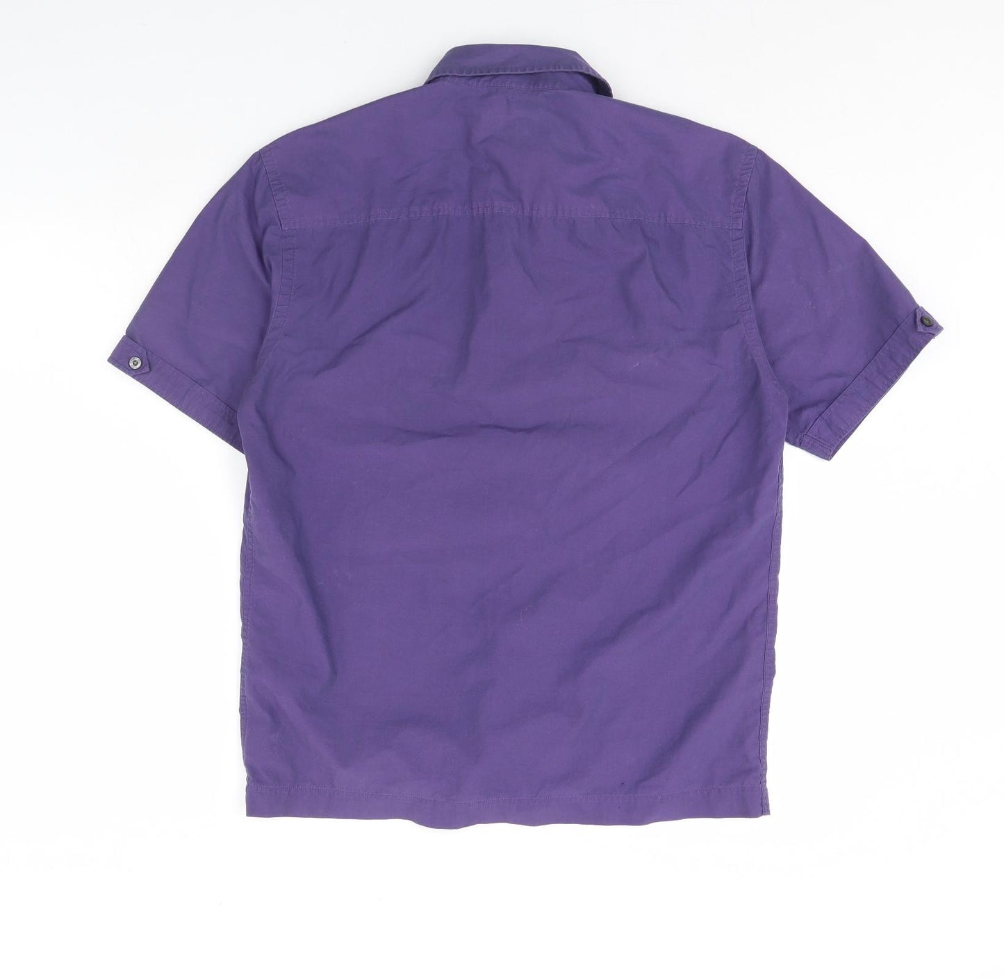 NEXT Mens Purple    Dress Shirt Size M