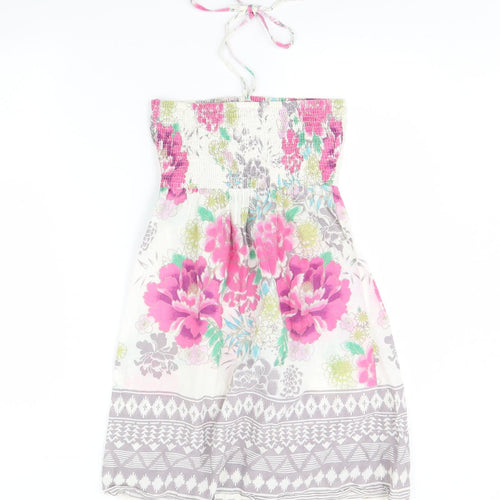 Accesorize Womens Ivory Floral  Mini  Size S