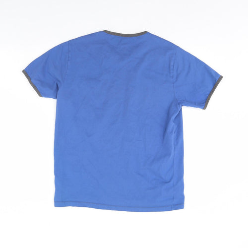 NEXT Mens Blue Solid   Pyjama Top Size M