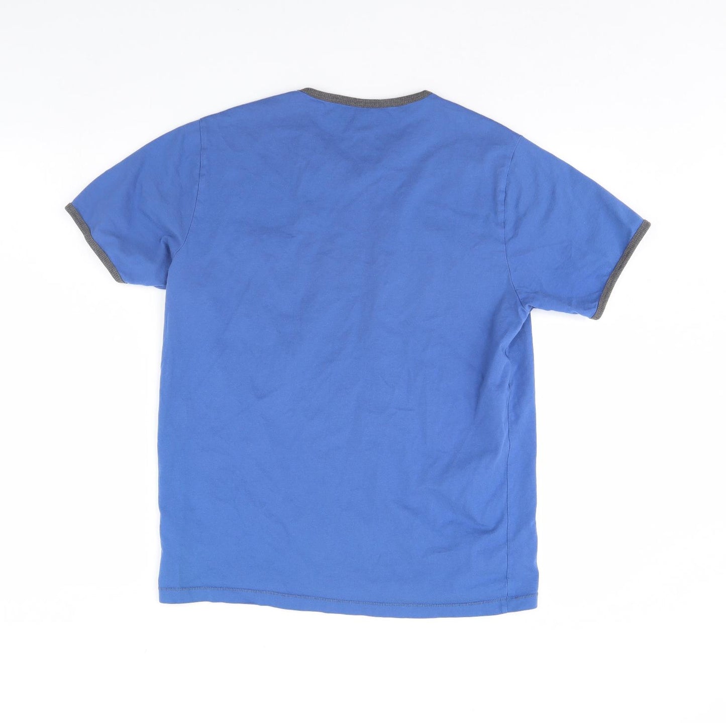 NEXT Mens Blue Solid   Pyjama Top Size M