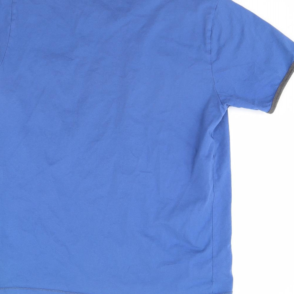 NEXT Mens Blue Solid   Pyjama Top Size M