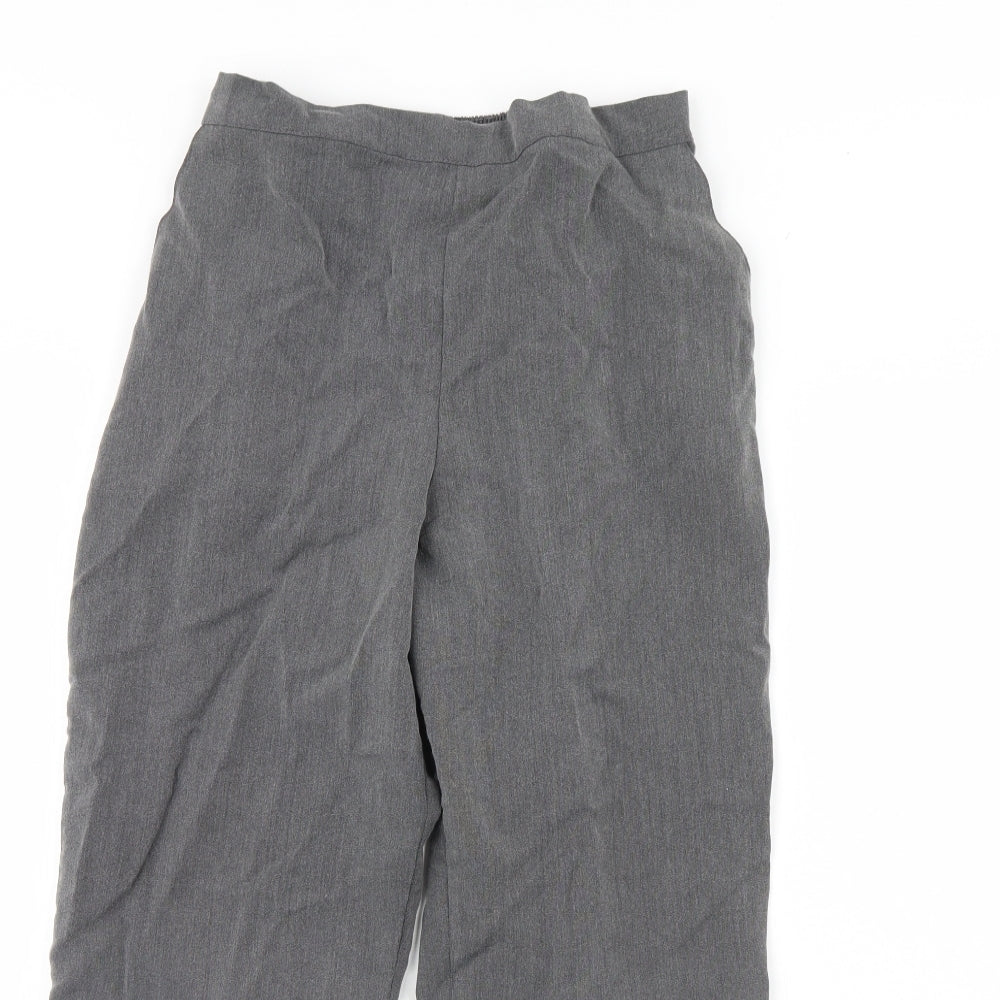 BASSINI Boys Grey   Dress Pants Trousers Size 14 Years