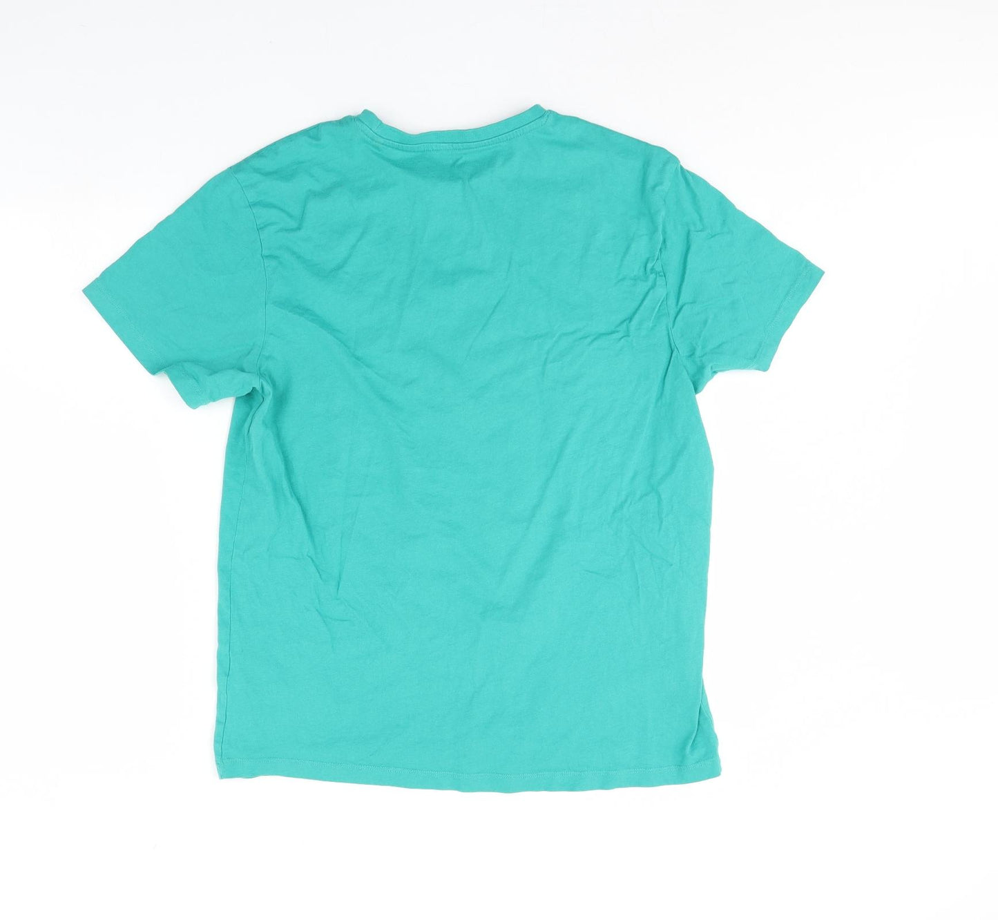 Primark Mens Green    T-Shirt Size L