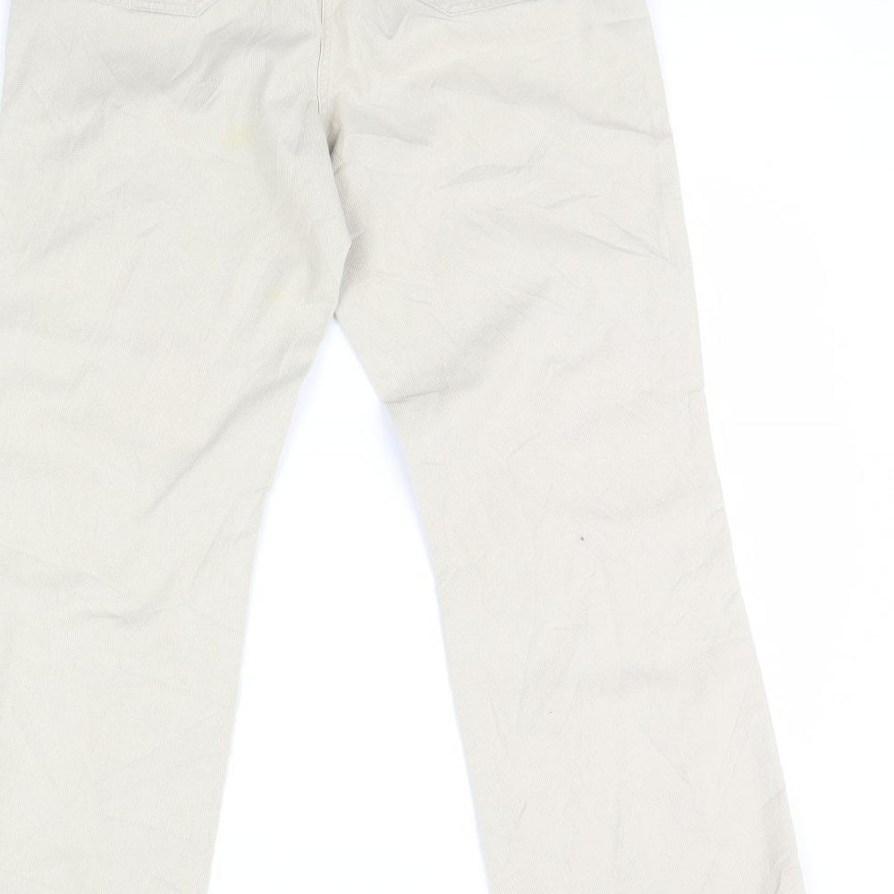 NEXT Womens Beige   Trousers  Size 10 L28 in