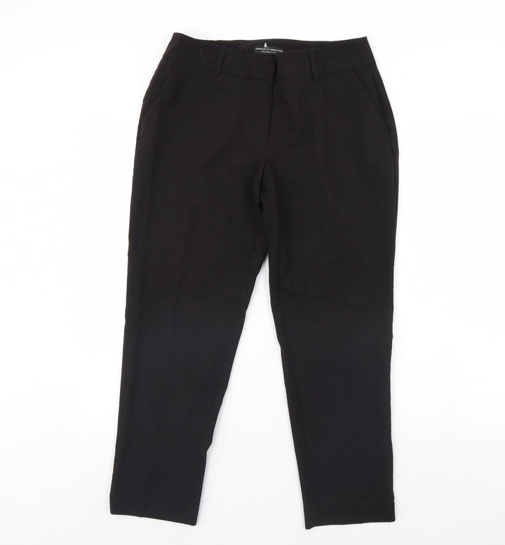Dorothy Perkins Womens Black   Dress Pants Trousers Size 12 L30 in